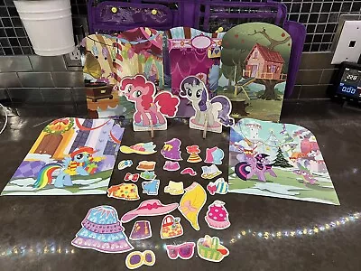 Buy A My Little Pony Magnetic Dress Up Dolls And Fashion Activity Book Carrying Case • 14.17£