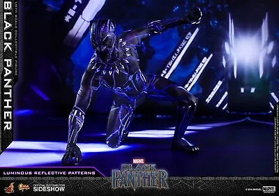 Buy 1/6 Hot Toys Mms470 Marvel Black Panther King T'challa Movie Action Figure • 745.99£