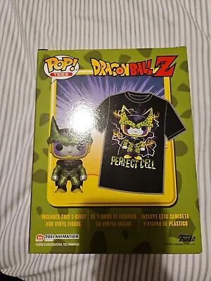 Buy Funko Pop! & Tee Perfect Cell Metallic - Dragon Ball Z - Brand New Sealed • 15.99£
