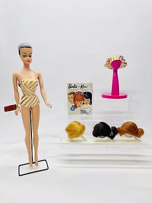Buy Vintage 1963 Barbie Fashion Queen W/ Wrist Tag & Made In Japan • 385.28£