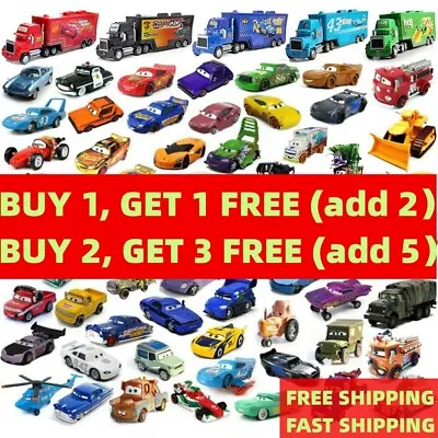 Buy Disney Pixar Cars Lot Lightning McQueen 1:55 Diecast Model Toy Car Gift For Boy • 27.90£