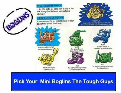 Buy Mini Boglins The Tough Guys Assorted Set Of 2 Complete Your Collection  • 3.99£
