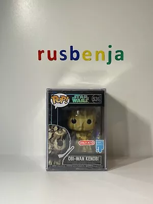 Buy Funko Pop! Star Wars Art Series Target Obi Wan Kenobi SEALED #536 • 21.99£