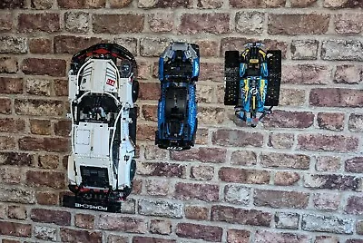 Buy Wall Mount LEGO Technic Cars Porsche Mclaren GT3 Peugeot FREE P&P!! • 10£