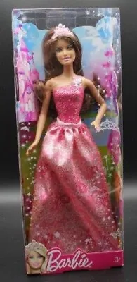 Buy Barbie Party Princess Brunette Hair Original Packaging New • 25.95£