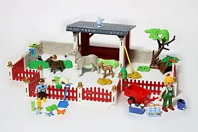 Buy Playmobil Animal Care Station With Stable (5531) Vet Clinic Shelter Figures Set • 11.99£