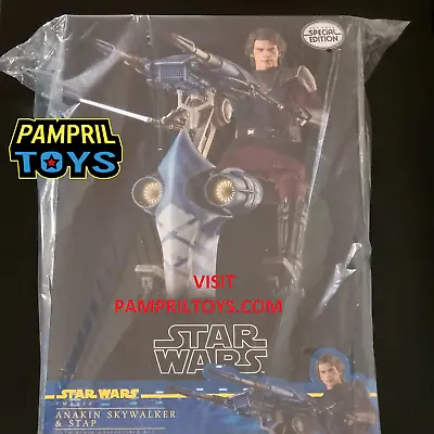 Buy Hot Toys Tms020b Anakin Skywalker + Stap Special Edition Star Wars Clone Wars • 367.55£