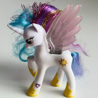 Buy My Little Pony Princess Celestia 5” Brushable Figure Toy Genuine Hasbro G4 MLP • 9.99£