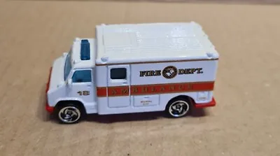 Buy Hot Wheels Ambulance Fire Dept. Truck , 1988 Malaysia • 6.95£