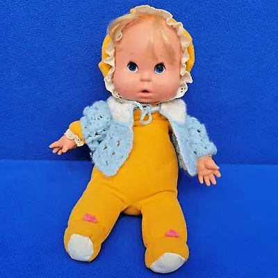 Buy Mattel Baby Beans Doll Doll Doll Vintage 1972 Vinyl Head 30cm • 21.65£