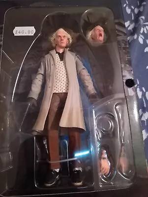 Buy NECA Doc Brown 7 Inch Back To The Future  Action Figure - 53614 • 25£