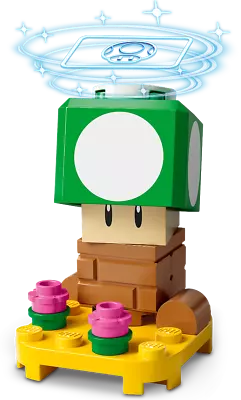 Buy Lego Super Mario Series 3 Character 1 Up Mushroom  71394   • 8.49£