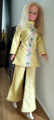 Buy Vintage Barbie Clone_Hongkong TnT Doll Rare 1970's Fake Leather Outfit • 38.95£