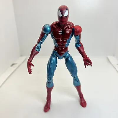 Buy *rare* Marvel Legends Spider-man Action Figure Toybiz 2003 6  Metallic Blue • 38£