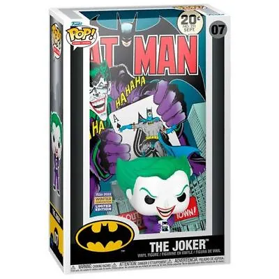 Buy Funko Pop! Comic Covers: Batman The Joker Exclusive Figure Vinyl #07 • 41.95£