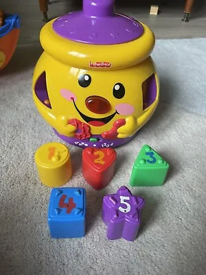 Buy Fisher Price Cookie Jar Shapes • 8£