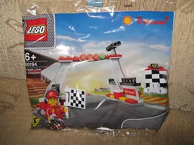 Buy LEGO Finish Line & Podium Polybag 40194 NEW • 4.95£