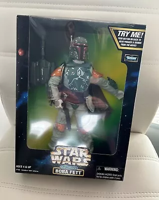 Buy 1998 Star Wars Kenner 12  Action Collection Electronic Boba Fett, Tested & Works • 65£