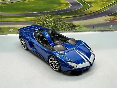 Buy Hot Wheels Lamborghini Aventador J Blue * • 3£