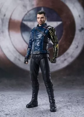 Buy The Falcon And The Winter Soldier S.H.Figuarts Action Figure Bucky Barnes 15 CM • 57.20£