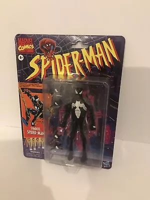 Buy Marvel Legends Retro Collection Symbiote Spider-Man Action Figure • 39£