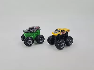 Buy Hot Wheels Monster Jam Mighty Minis Grave Digger Wrecking Crew • 5£