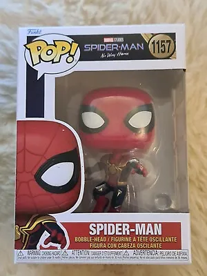 Buy Funko Pop Marvel | Spiderman No Way Home | Spider-Man (Finale Suit) #1157 • 19.95£