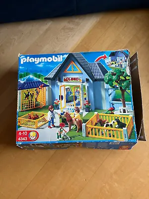 Buy Playmobil Vet Animal Clinic Set 4343 • 19.99£