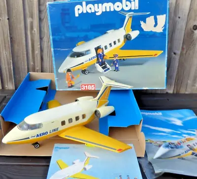 Buy Playmobil Airplane Aircraft Toy Plane 3185 Young Children Embraer Phantom 100 • 24.99£