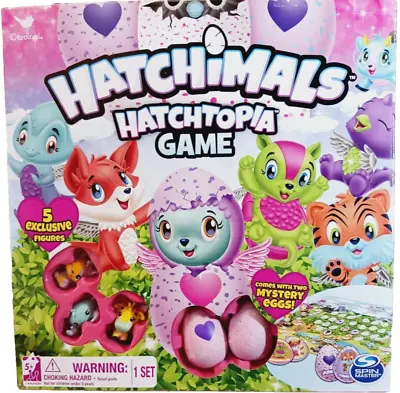 Buy Hatchimal Hatchtopia Game 5 Exclusive Figures Season 2 Kids Game New • 22.67£
