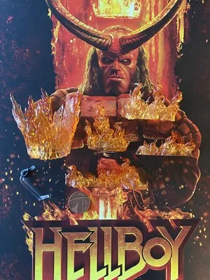 Buy Hot Toys Hellboy MMS527 Fire Crown & Fire Pieces X 4 Loose 1/6th Scale • 49.99£