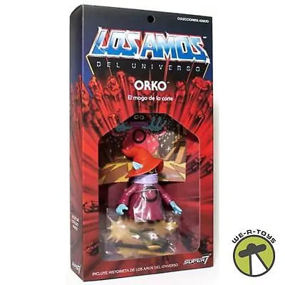 Buy MOTU Los Amos Del Universo Vintage Orko Action Figure Spanish Edition Super 7 • 40.13£
