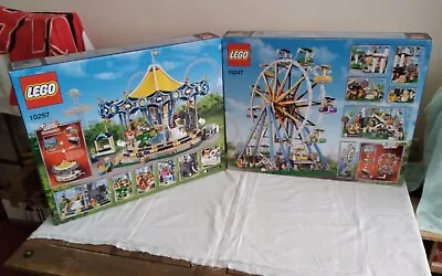 Buy LEGO Creator Expert: Ferris Wheel 10247 + Carousel 10257 • 500£