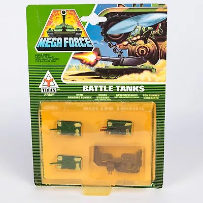 Buy MOC Vintage 1989 Kenner Mega Force Triax Battle Tanks • 40£