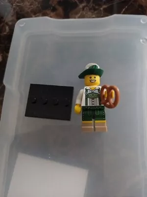 Buy Lederhosen Guy W/ Pretzel Bavarian Series 8 LEGO Minifigure Mini Figure Fig • 9.99£