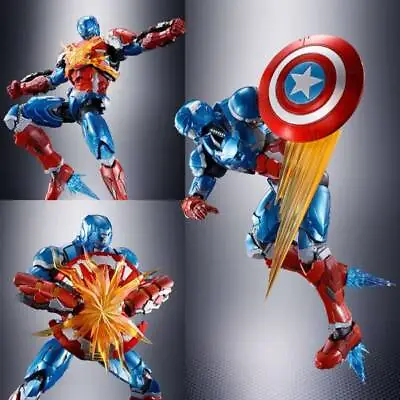 Buy Bandai S.H.Figuarts Captain America (Tech-On Avengers) Figure • 137.68£