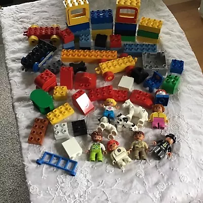 Buy Lego Duplo Bundle Multicoloured Bricks~ Figures~Windows - Animals • 10.99£