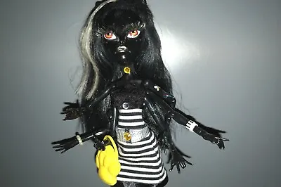 Buy 1 Monster High Doll Spider-Cat New Face-up Black White • 80.98£