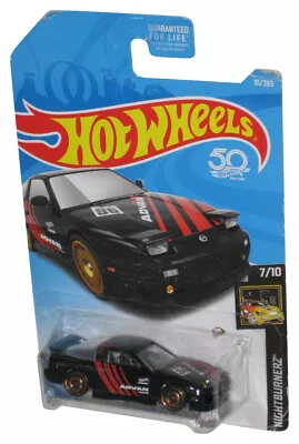 Buy Hot Wheels Nightburnerz 7/10 (2017) Black '96 Nissan 180SX Type X Car 91/365 - • 11.58£