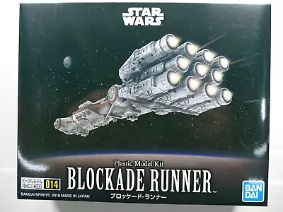 Buy Bandai Star Wars Vehicle Model 014 Blockade Runner BNIB From Japan • 39.95£