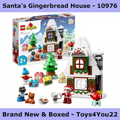 Buy LEGO 10976 DUPLO Santa's Gingerbread House - For Toddlers - Brand New & Unopened • 26.97£