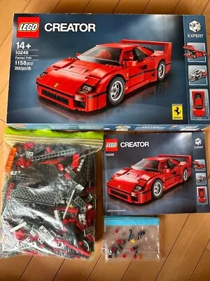 Buy Lego 10248 Creator Expert Ferrari F40 Complete With Original Box Japan Used • 172.87£