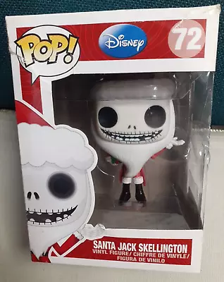 Buy Santa Jack Skellington Funko Pop - Nightmare Before Christmas - Disney #72 • 8£