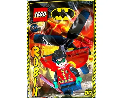 Buy Sealed LEGO DC Super Heroes 212221 Robin Figure Polybag + Free P&P • 5.35£