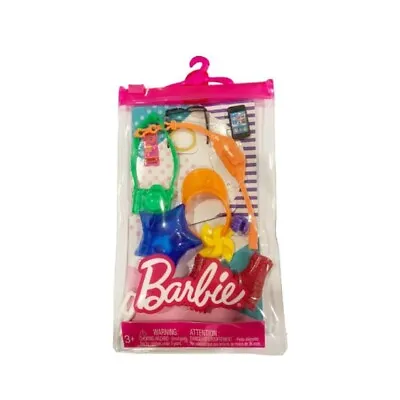 Buy Barbie Fashion Storytelling Pack HJT27 - 11 Amusement Park Theme Accessories • 11.14£