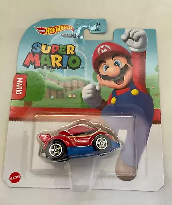 Buy Hot Wheels - Super Mario Character Cars - Mario - FLJ24 - Combined Postage • 5£