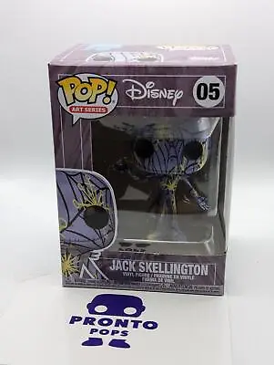 Buy Funko Pop | #5 Jack Skellington (Purple) | Art Series | Disney • 19.99£