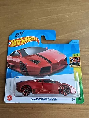 Buy Hot Wheels Lamborghini Reventon Red - 224/250 Short Card  • 6.99£