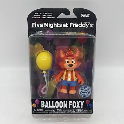 Buy Five Nights At Freddys Balloon Foxy FNAF Funko Figure Special Edition Exclusive • 19.95£
