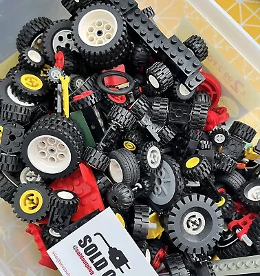 Buy LEGO Mixed Wheels, Mounts, Boats, Planes Pieces 500g Job Lot, Great Value • 7.99£